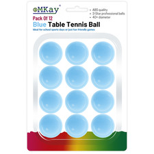 eMKay® Pack of 12 Ping Pong