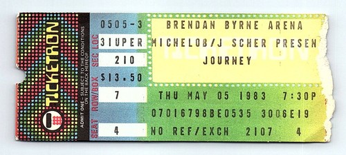 Journey may 1983 - may, east
