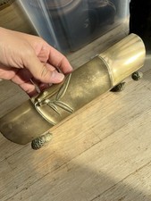 Large RARE Qing Dynasty Chinese carved Bronze Censer