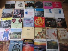 Job Lot of 30 Mixed Classical Music Vinyl Records LPs in Very Good Condition