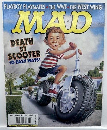 Mad magazine february 2001 - mad,