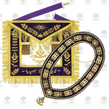 Masonic Past Master Apron Set