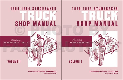 Studebaker truck shop manual - studebaker,