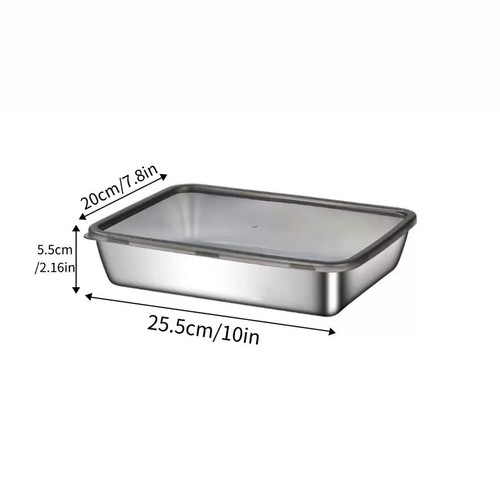 10pcs stainless steel food - stainless,