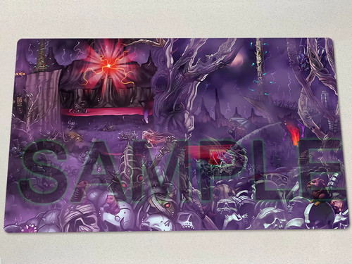 Yugioh zombie world playmat - yugioh,