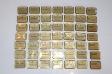 49 x  Gold Block  Rectangular