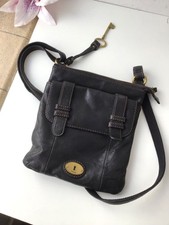 Fossil Black Shoulder Bag Soft