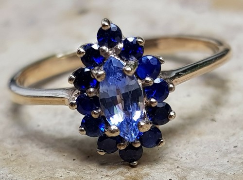 Ceylon sapphire ring 458 - ceylon,