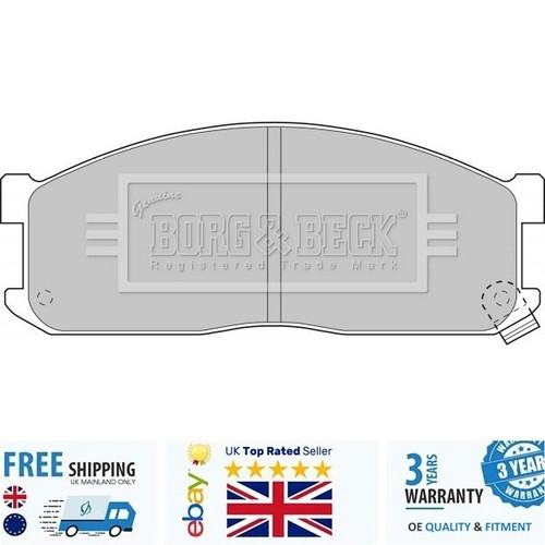 Brake pad set bbp1536 - brake,