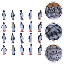  32 Pcs Penguin Ornaments Soft Pvc Child Action Toy Figure Playsets