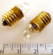 Thorn England 2.2V 0.25A MES Screw Fitting Lens Bulb 2 Pieces OM0311C