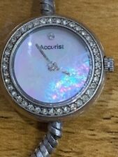 Exquisite Unique Charmed by Accurist Quartz Ladies Bracelet Watch - 21mm -Works