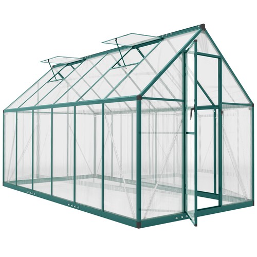 Polycarbonate greenhouse with - greenhouse,
