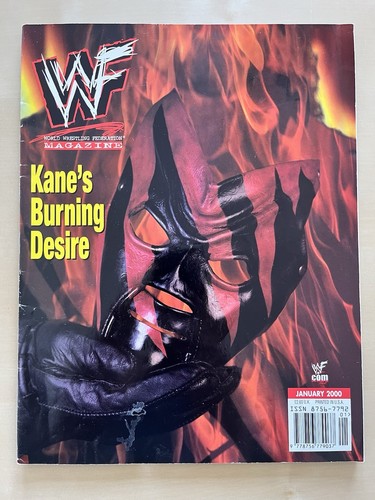 Wwf magazine january - wwf, kane