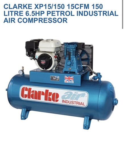 Clarke xp15 150 15cfm - clarke,