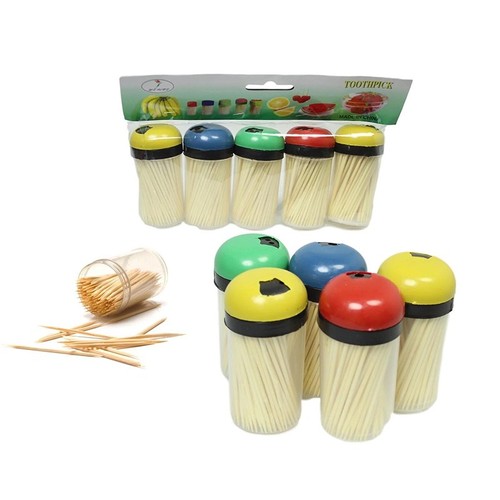 5pcs plastic toothpick holder - toothpick,