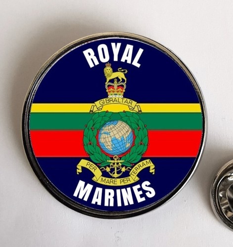 Royal marines lapel badge - royal,