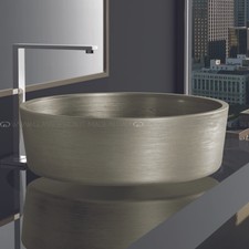 Glass Design Metropole Marked Katino  Platinum Sit on Basin RRP £718.00 INC VAT