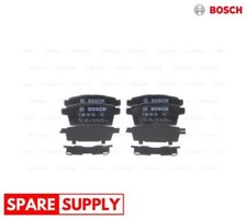 BRAKE PAD SET, DISC BRAKE FOR FORD USA MAZDA BOSCH 0 986 494 376
