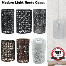 Drum style Metal light Shades