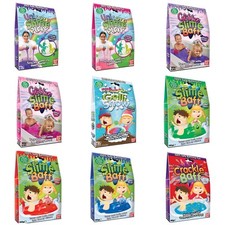 SLIME BAFF Blue Green Red Glitter Pink Purple-Crackle Baff -Gelli Baff Bath Play
