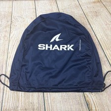 Shark Helmet Dust Cloth Carry Bag Motorcycle Motorbike Drawstring Blue