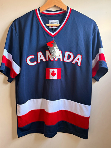 New snowcap canada neck - new, v-neck