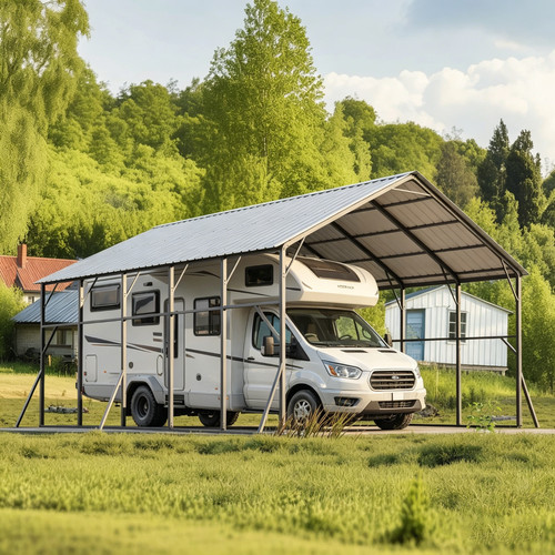 20x25x14ft metal carport - 20x25x14ft, rv