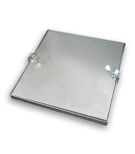 New ADT 60 Tabbed Galvanised Square Duct HVAC Access Door Hatch, 600mm x 600mm