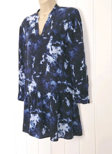 Whistles blue tie dye neck - tie,