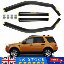 4pcs Wind Deflectors W/ Clips