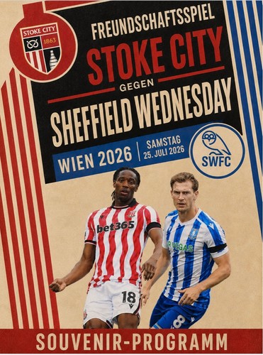 Stoke city friendly sheffield - city,