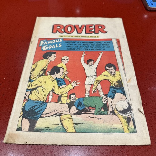 Vintage rover comic - vintage,
