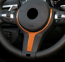 BMW 1 2 3 4 5 6 Series X5 X6 M Sport Orange Steering Wheel Central Trim Piece