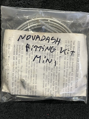 Classic mini novadash - novadash, fitting