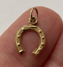 9ct Yellow gold horse shoe