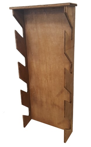 Wooden newspaper magazine - wooden, rack