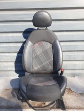 MINI PACEMAN R61 DRIVERS FRONT SEAT HALF LEATHER  2014