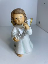 SALE Nina & Marco Angel with Snowflake Ornament 9.5cm Swarovski Crystal Goebel