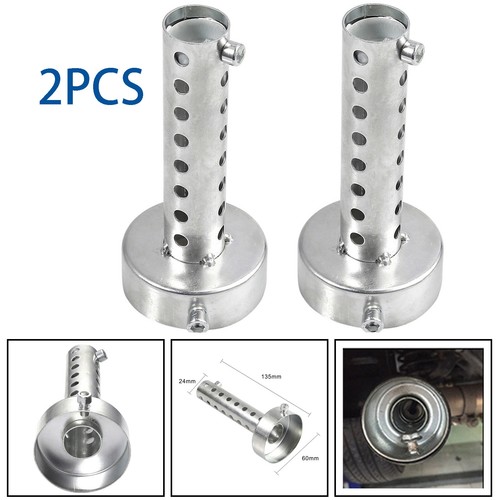 2pcs 60mm motorcycle exhaust - 2pcs,