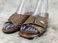 FLYFLOT Italy Womens Size EUR 36 Slide On Sandals Egyptian 