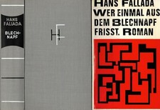 Hans Fallada, who eats out of the tin bowl once, novel, edition Blüchert 1965