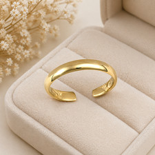 Toe Ring Hallmarked Solid 9ct