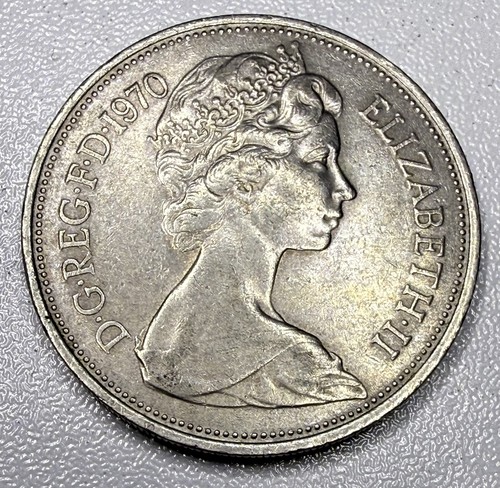 Large 1970 10p ten pence - large,
