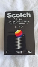 Scotch VHS-C Tape New Ec-30