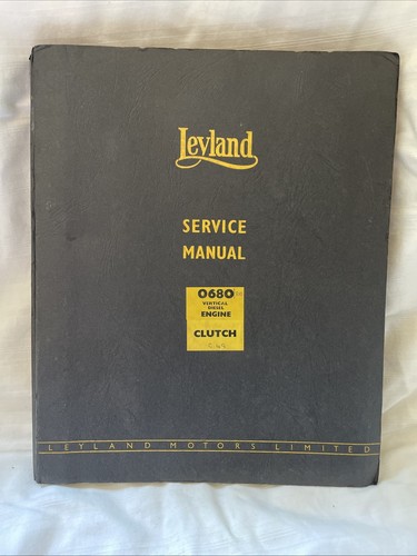 Leyland vertical diesel engine - vertical,