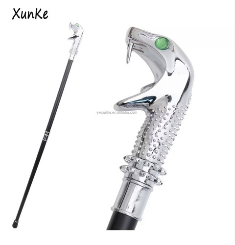 Walking stick with snake head - stick,