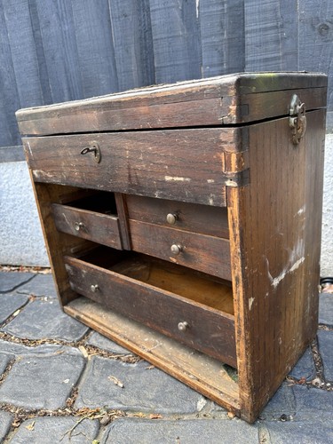 Antique wooden toolmaker - wooden, toolmaker’s