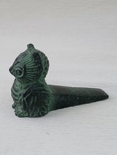 Owl door wedge - owl, metal