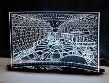 Doctor who new Tardis Console Room  Laser Cut led light Display Unique Item 43cm